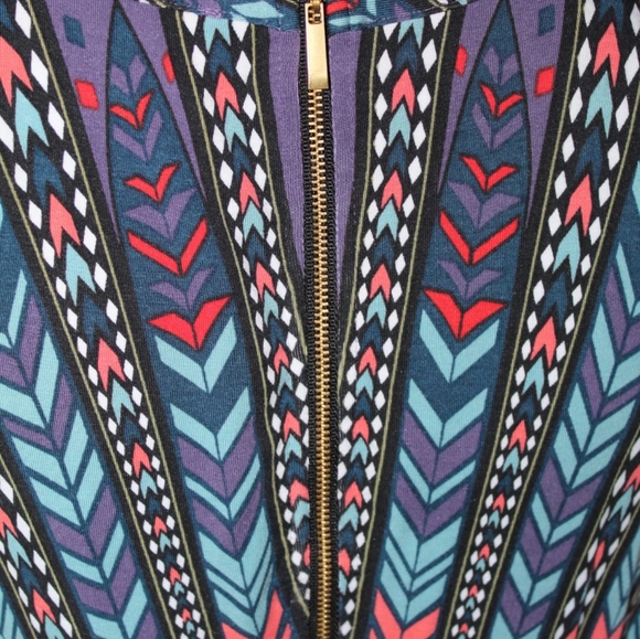 Art Deco/ Mid Century Modern Style Dress - Picture 3 of 6